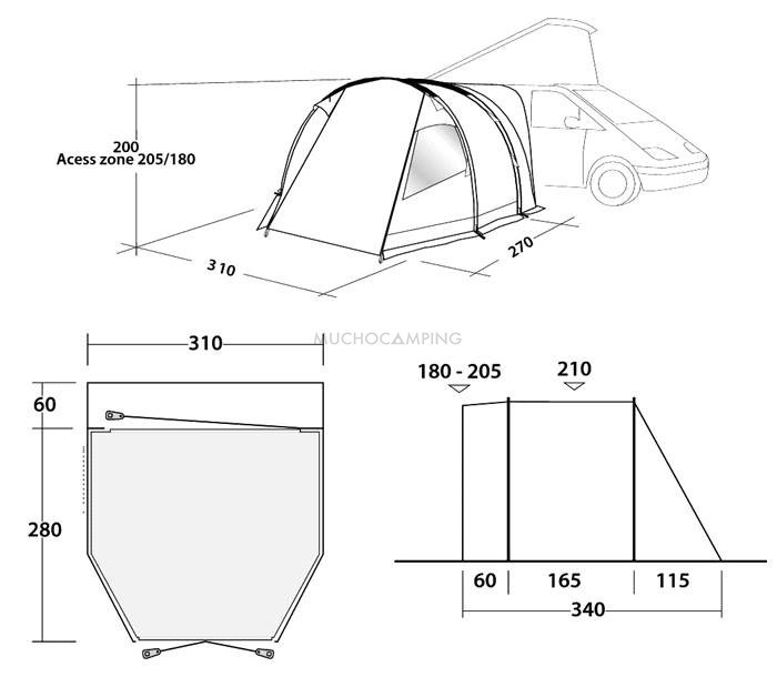 OUTLET Avance Camper Easycamp Shamrock 1