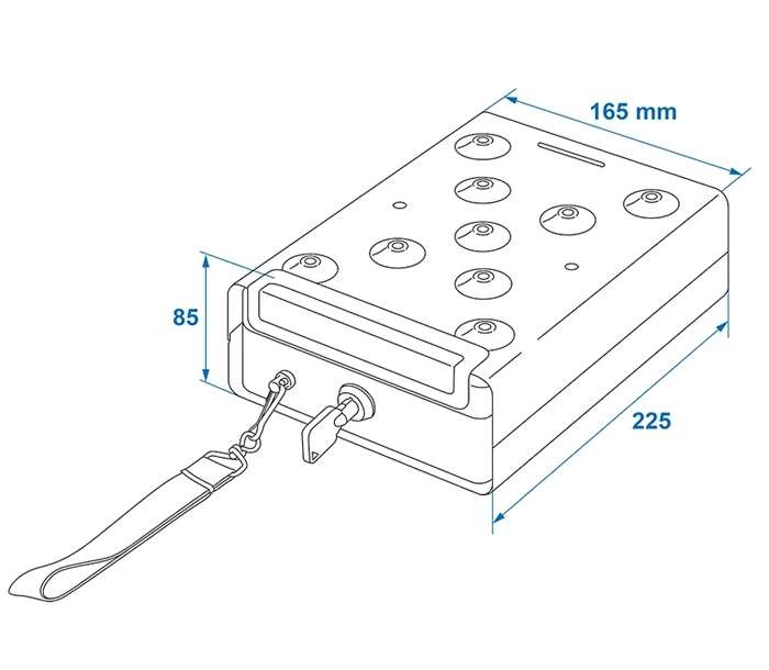 caja fuerte caravana o camper 5