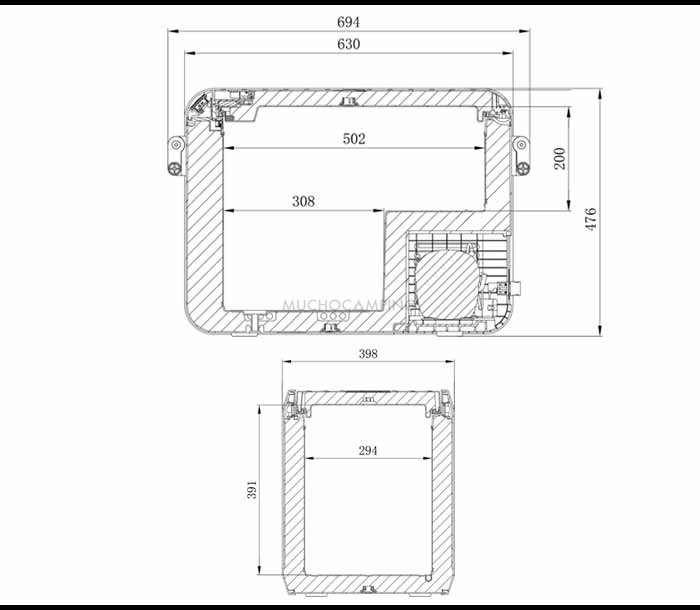 Nevera Compresor Dometic - CFX3 45 L