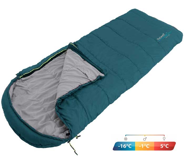 Saco de Dormir Outwell Campion Lux Teal 1