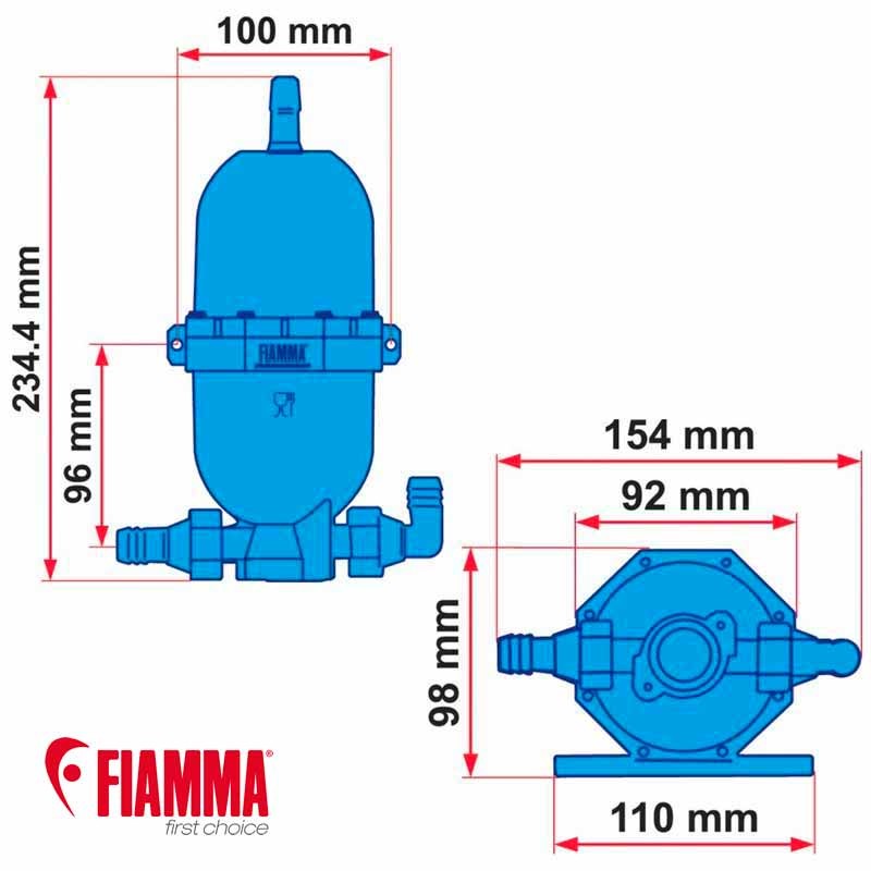 Vaso de expansión Fiamma A20